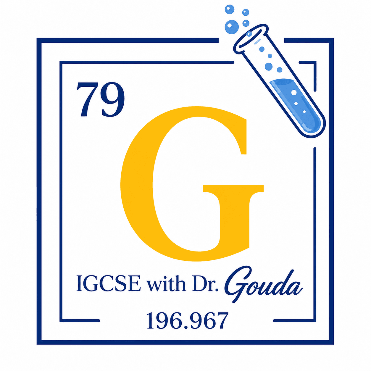 IGCSE With Dr. Gouda Logo